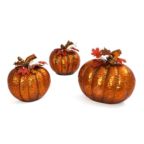 metal pumpkins for sale